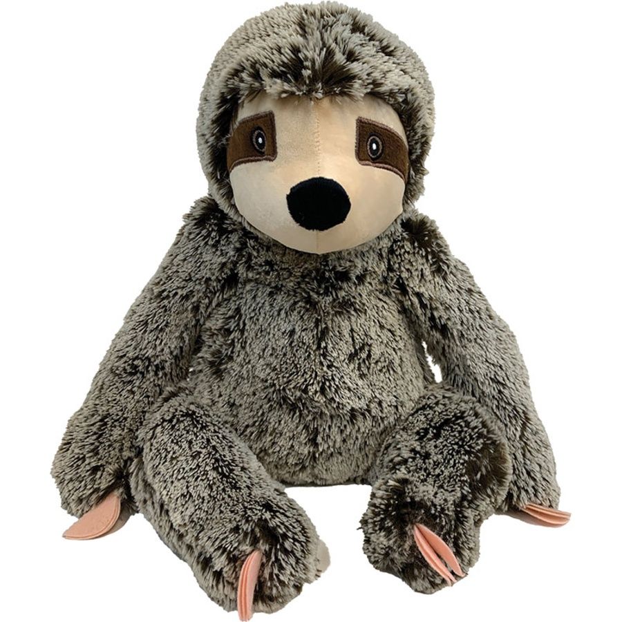MULTIPET DOG SITTING SLOTH JUMBO, 14 INCHES