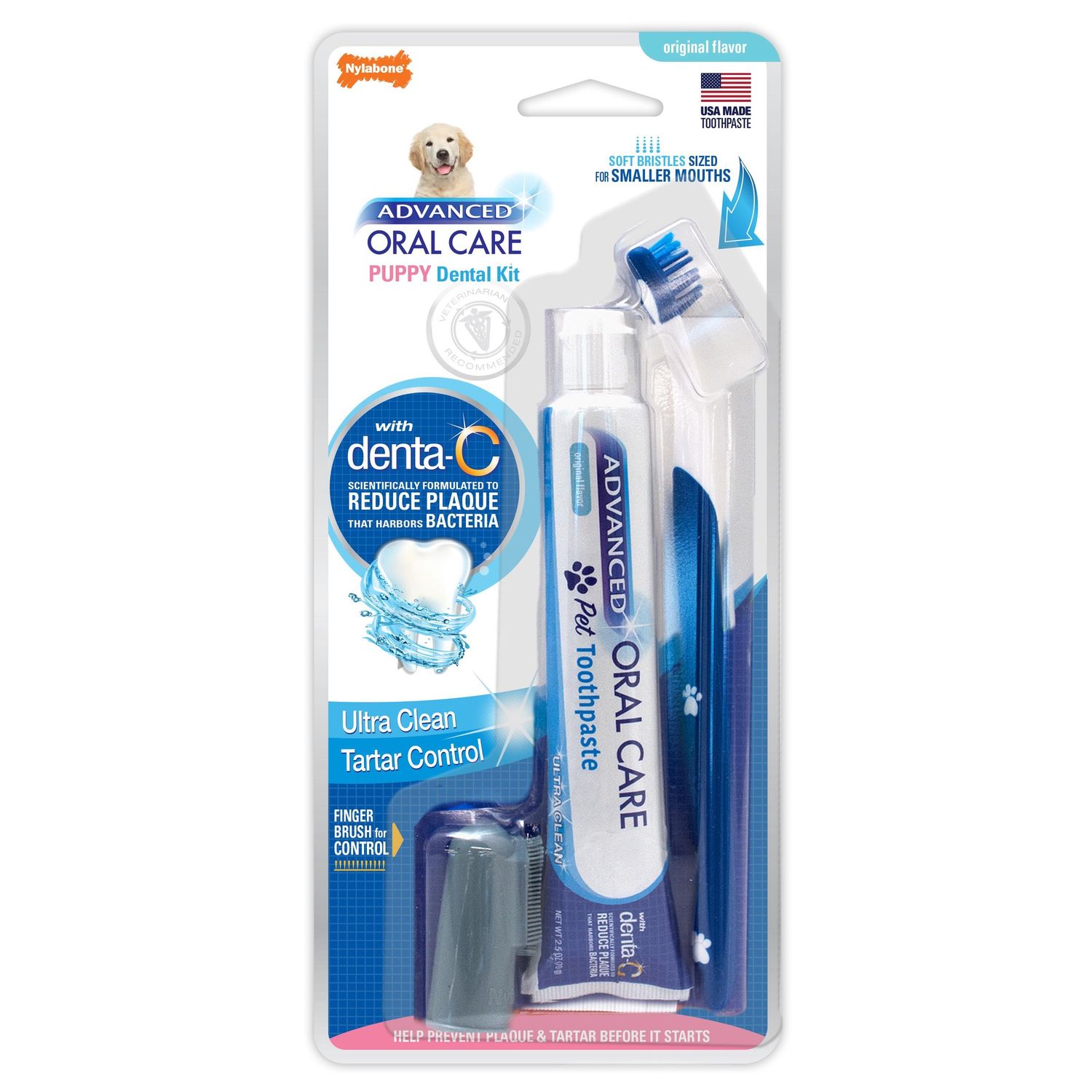 Nylabone Advanced Oral Dental Kit Puppy