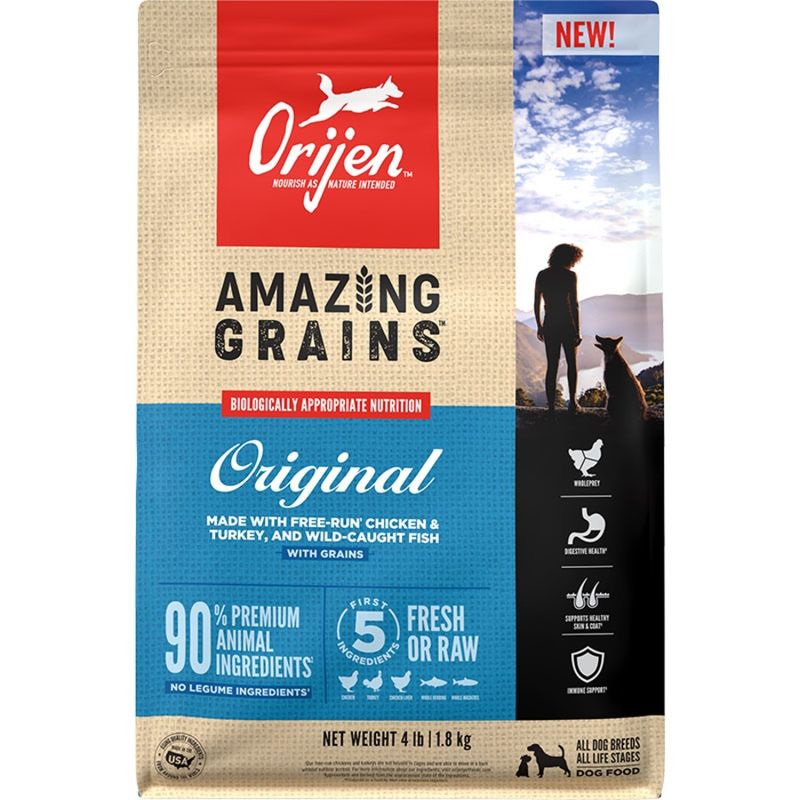 ORIJEN Dog Amazing Grains Original 4lb
