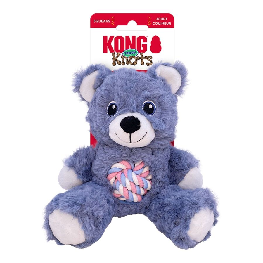 KONG DOG KNOTS TEDDY ASSORTED SMALL