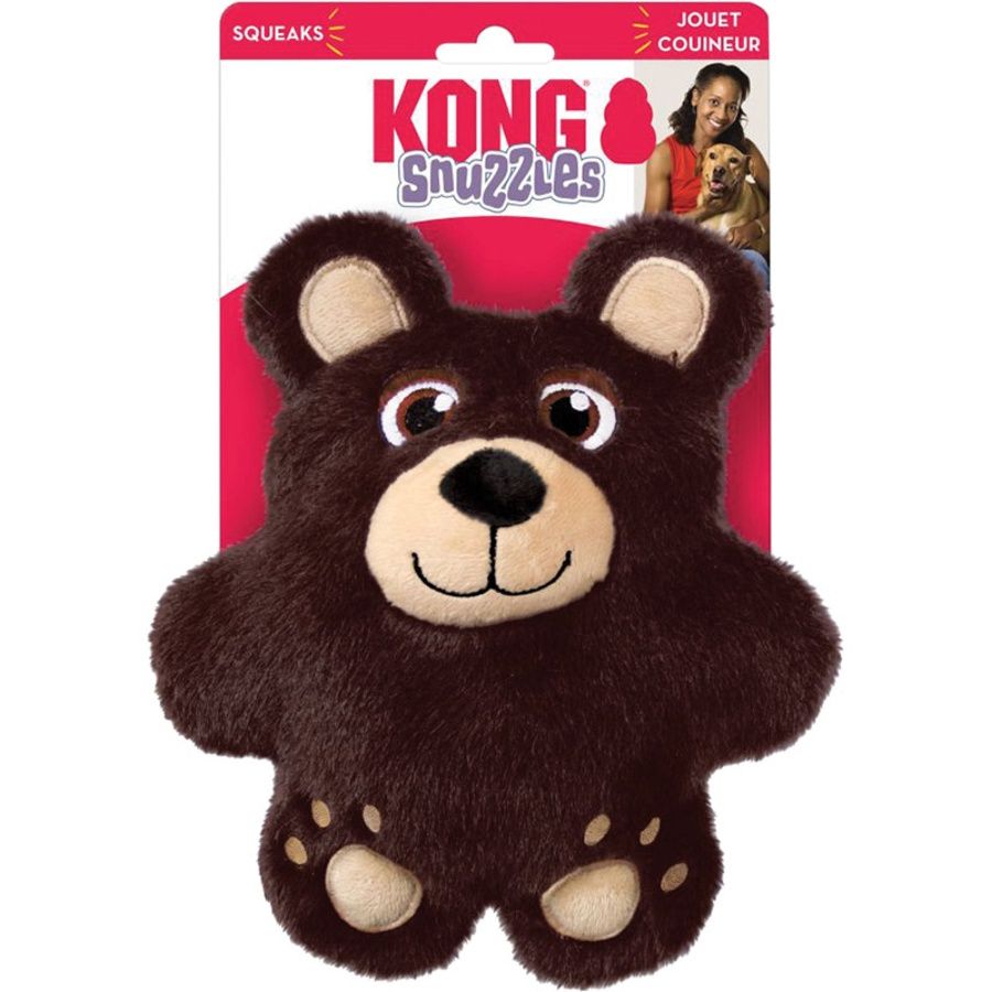 KONG DOG SNUZZLE BEAR MEDIUM