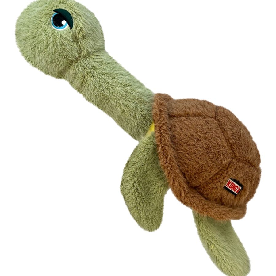 Kong Scruffs Dog Toy Turtle 1ea/Medium/Large