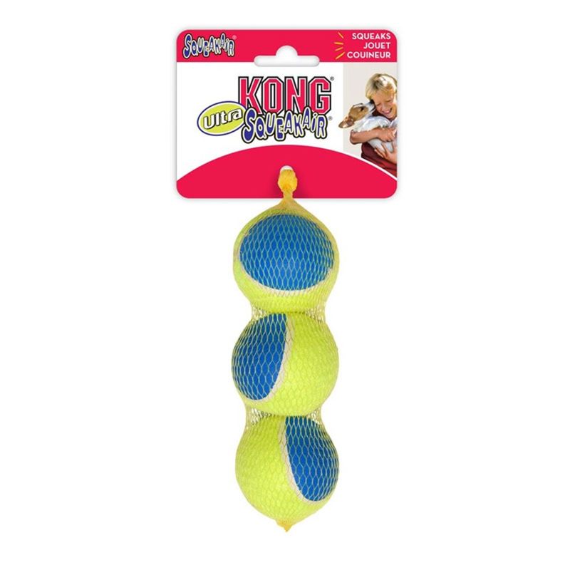 KONG Ultra Squeakair Ball Dog Toy, Medium