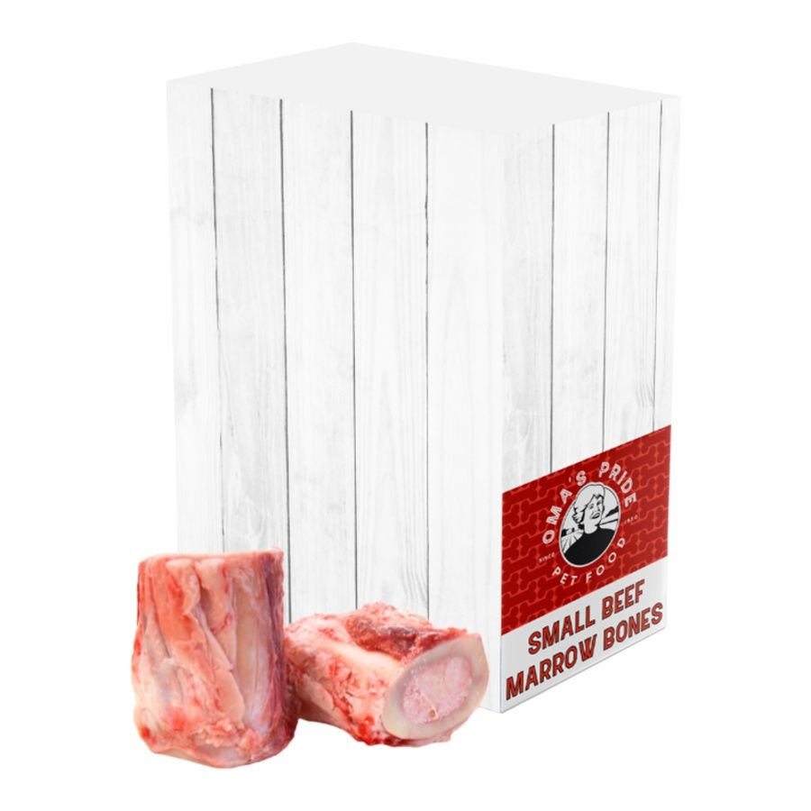 OMA'S PRIDE DOG FROZEN BEEF MARROW BONES SMALL 2 PACK