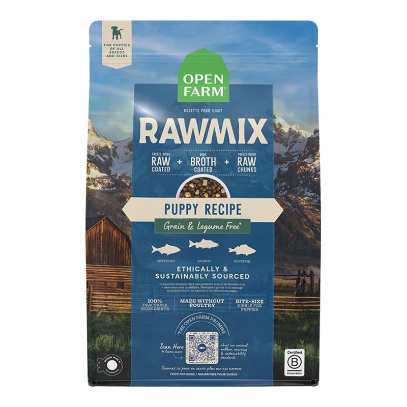 OPENFARM DOG RAWMIX PUPPY GRAIN FREE RECIPE 3.5LBS