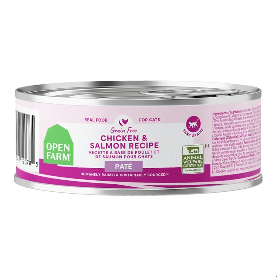 OPENFARM Cat Grain Free Chicken &amp; Salmon, Size: 2.8 oz