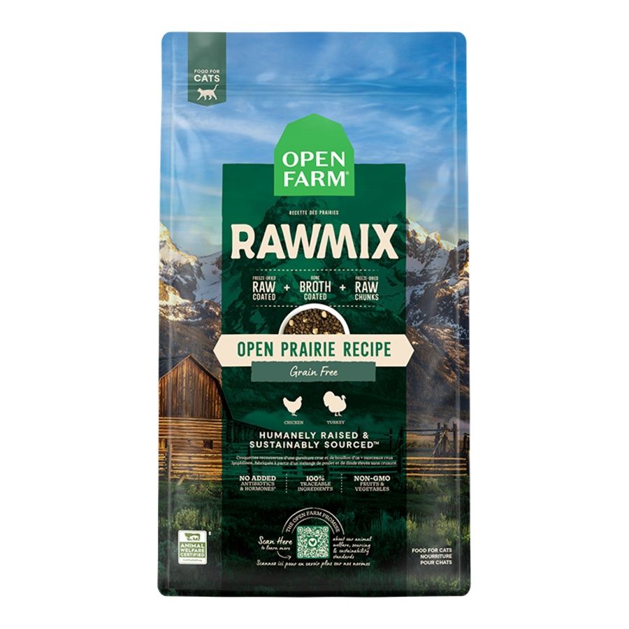 OPENFARM CAT GRAIN FREE RAWMIX PRAIRIE 2.25LBS
