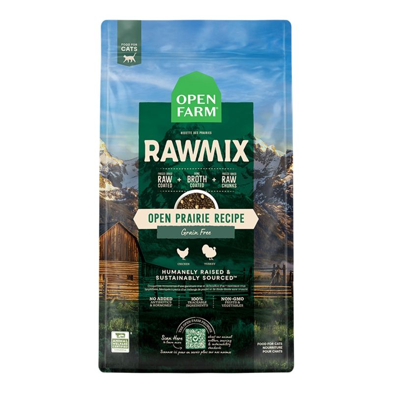 OPENFARM CAT GRAIN FREE RAWMIX PRAIRIE 2.25LBS