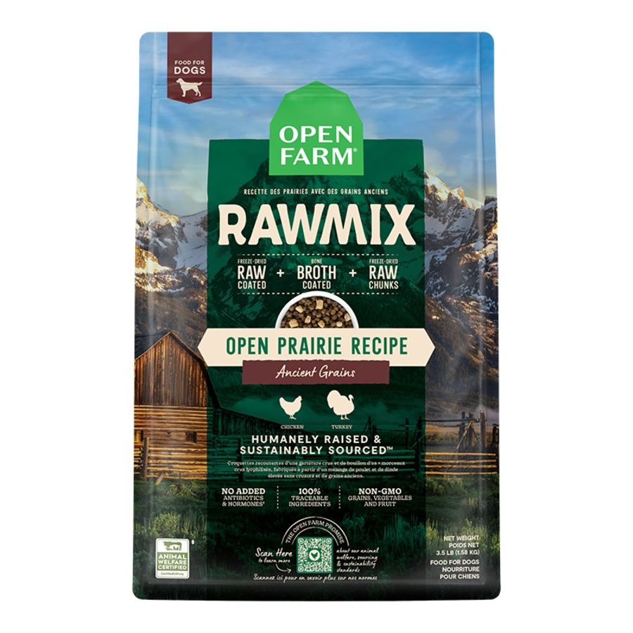 OPENFARM DOG RAWMIX ANCIENT PRAIRIE 3.5LBS