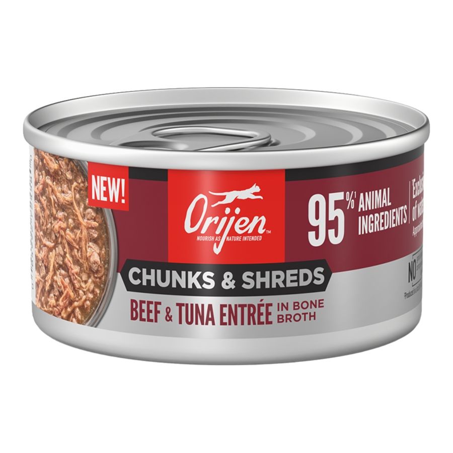 ORIJEN Cat Chunks Beef &amp; Tuna Entree 3oz