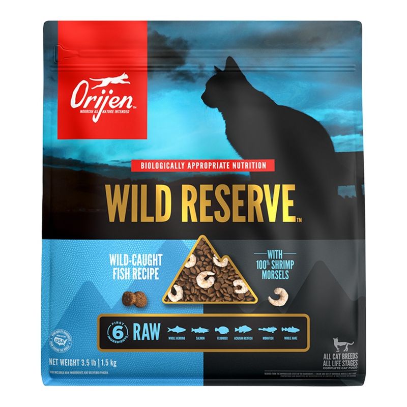 ORIJEN CAT Wild Reserve Wild-Caught Fish Recipe 3.5lb Bag