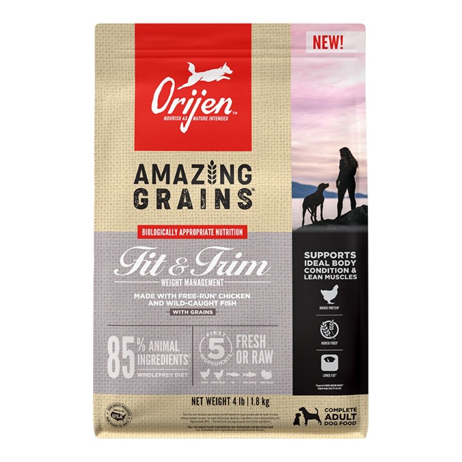 ORIJEN DOG AMAZING GRAINS FIT &amp; TRIM 4LB