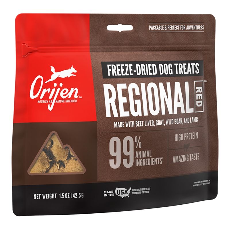 ORIJEN Dog Regional Red Freeze-dried Treats 3.25oz