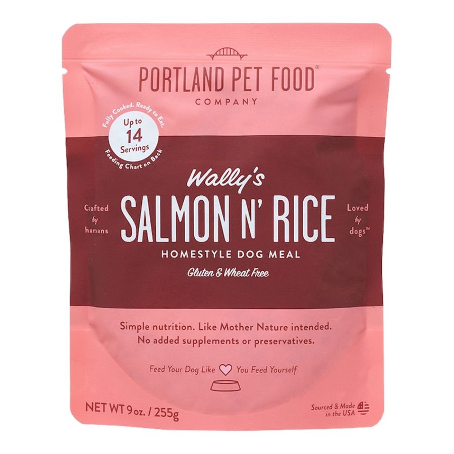 PortLand Pet Food Topper Wally's Salmon N' Rice 9oz
