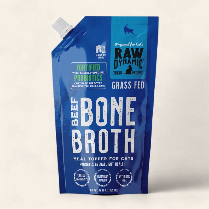 RAWDYNAMIC Bone Broth For Cat Beef