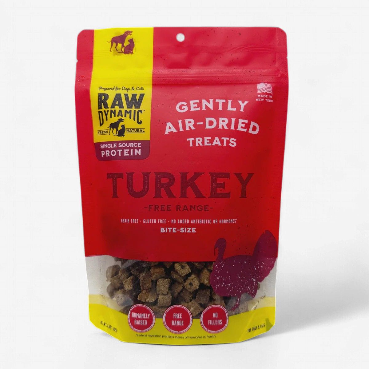 RAWDYNAMIC Gently Air-dried Treats Turkey