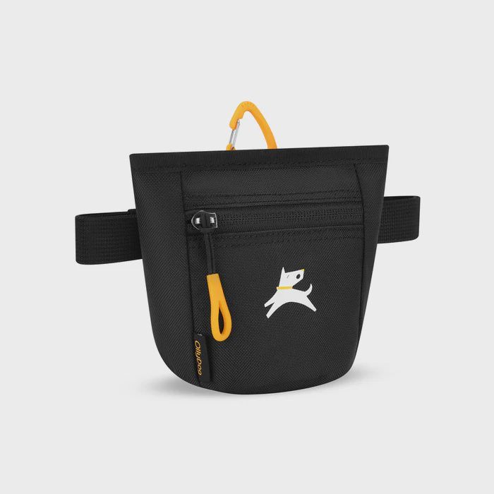 OLLY DOG Goodie Treat Bag - Dog Treat Pouch Raven S'25