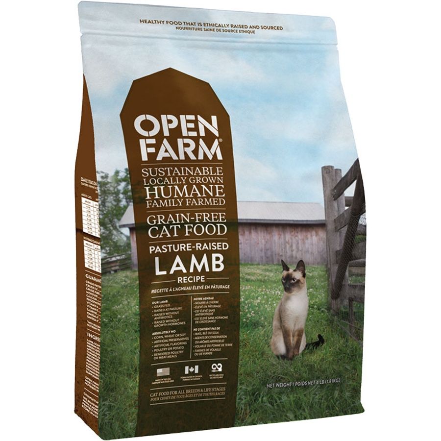 OPENFARM CAT GRAIN FREE LAMB 4LBS