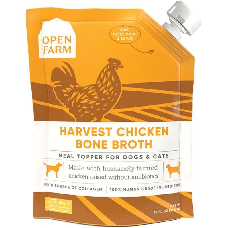OPENFARM Dog &amp; Cat Bone Broth Chicken
