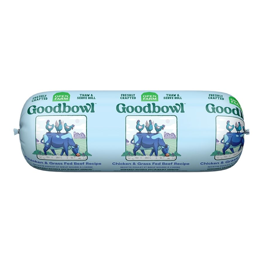 OPENFARM Dog Frozen Goodbowl Roll Chicken &amp; Beef 28oz