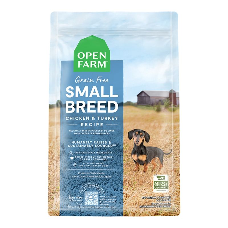 OPENFARM DOG GRAIN FREE SMALL BREED 4LBS