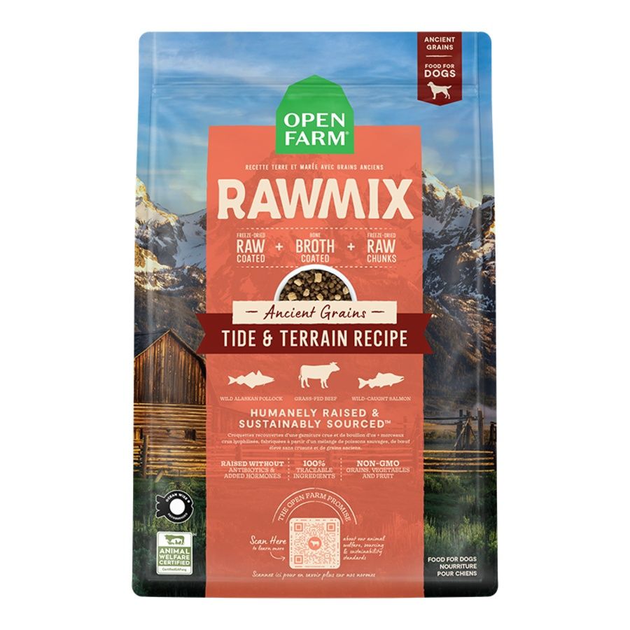OPENFARM DOG RAWMIX ANCIENT GRAINS TIDE &amp; TERRAIN 3.5LBS