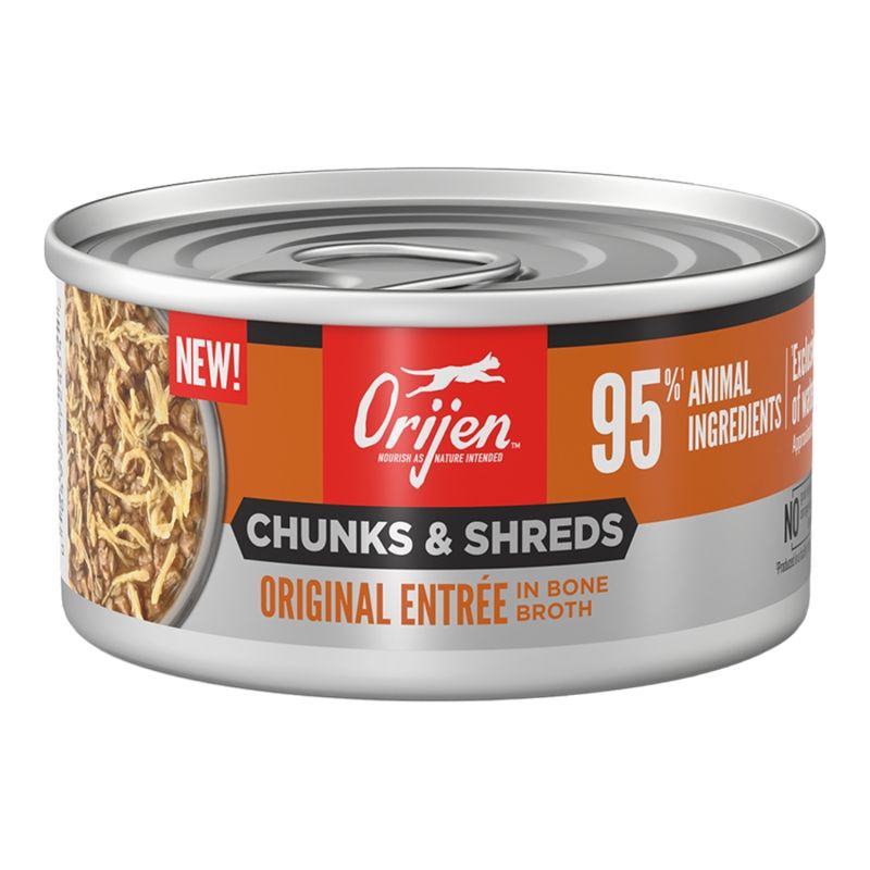 ORIJEN Cat Chunks &amp; Shreds Original Entree