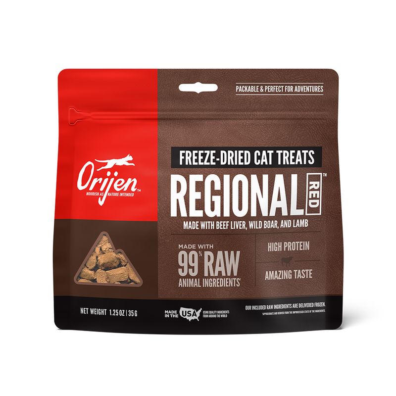 ORIJEN Cat Freeze-dried Regional Red Treat 1.25oz
