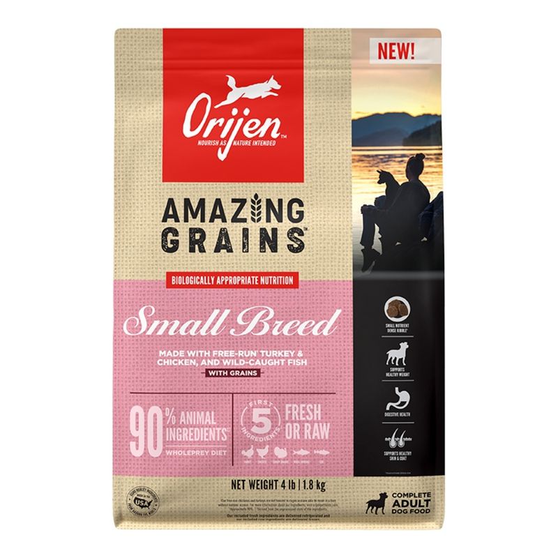 ORIJEN Dog Amazing Grains Small Breed 4lb