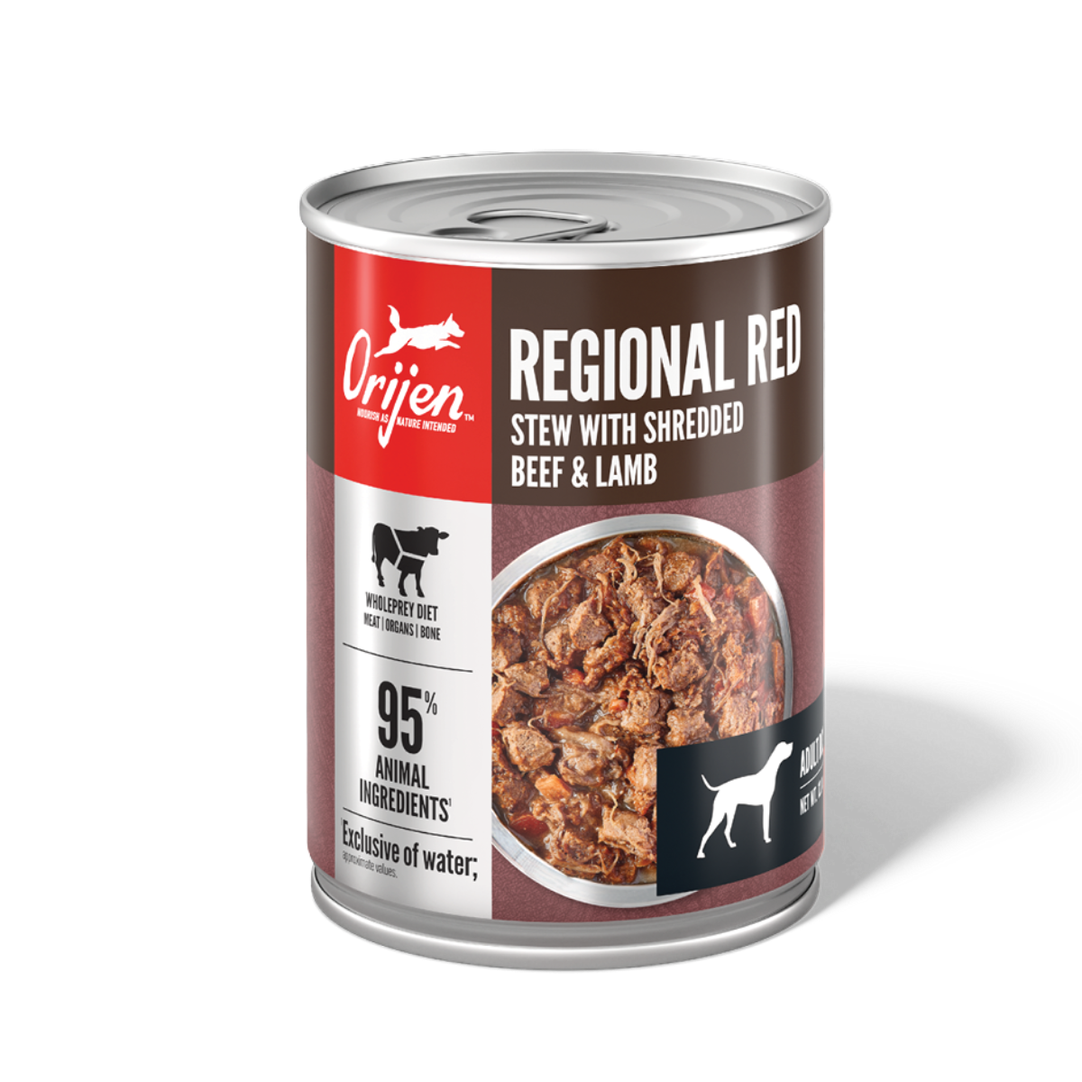 ORIJEN DOG GRAIN FREE STEW REGIONAL RED 12.8OZ