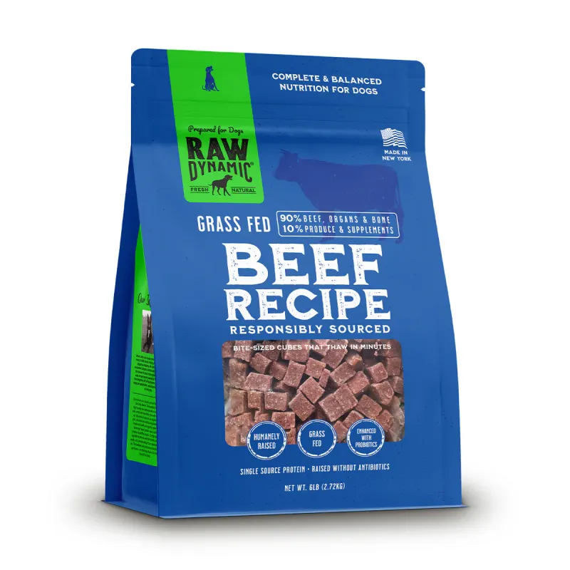 RAWDYNAMIC Frozen Beef Formula For Dogs