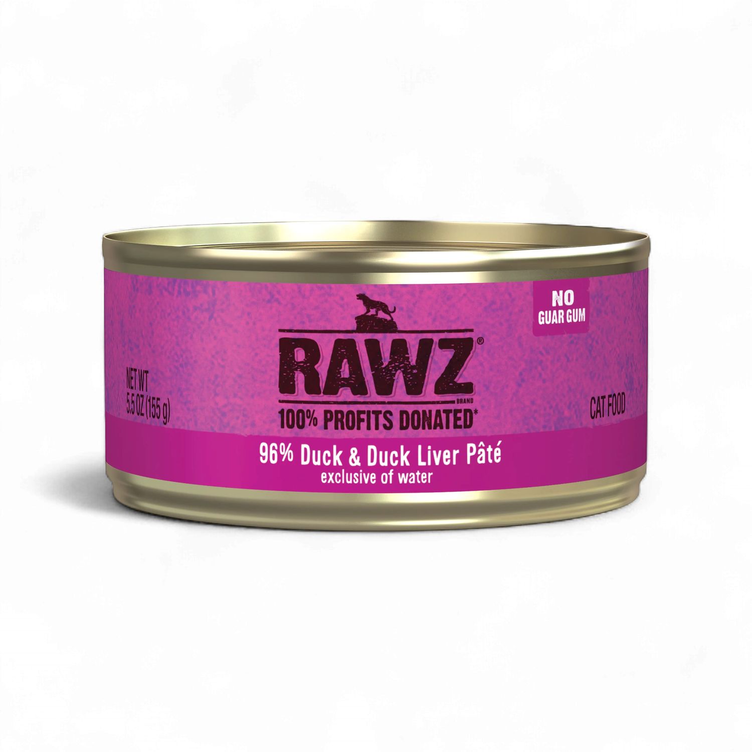 RAWZ Cat 96% Duck &amp; Duck Liver Pâté 5.5oz