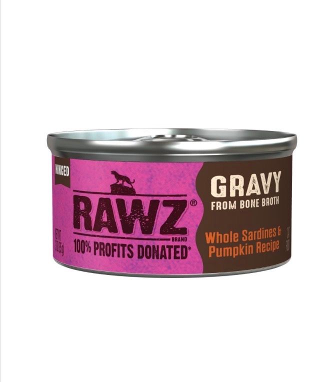RAWZ Cat Gravy Whole Sardines &amp; Pumpkin