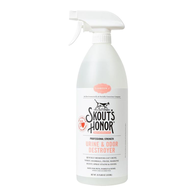 SKOUT'S HONOR Cat Urine &amp; Odor Destroyer 35oz