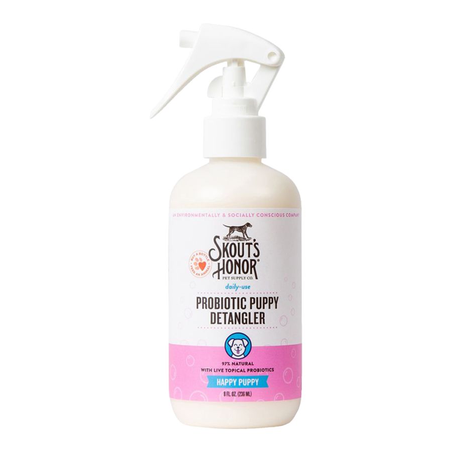 SKOUT'S HONOR Dog Probiotic Detangler Happy Puppy 8oz