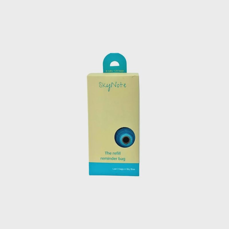 Never Run Out Poop Bag - Turquoise