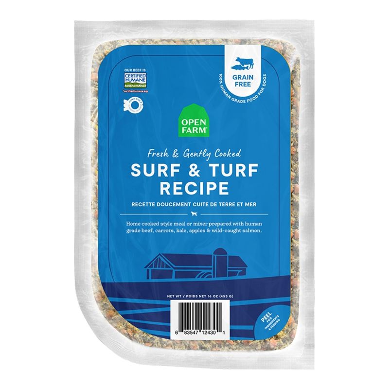 OPENFARM DOG FROZEN GENTLY COOKED SURF &amp; TURF 16OZ