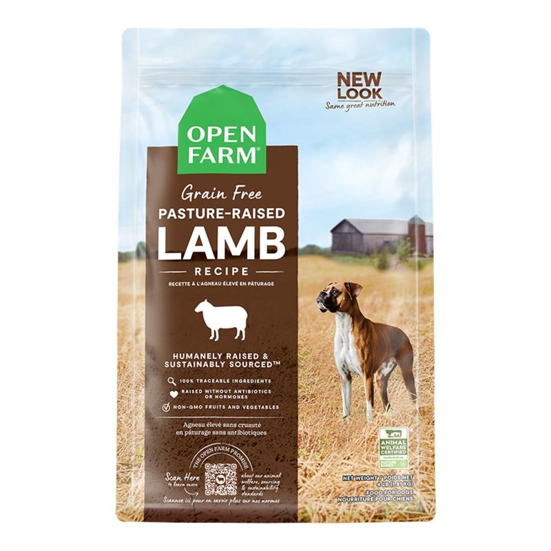 OPENFARM Dog Grain Free Pasture Raised Lamb