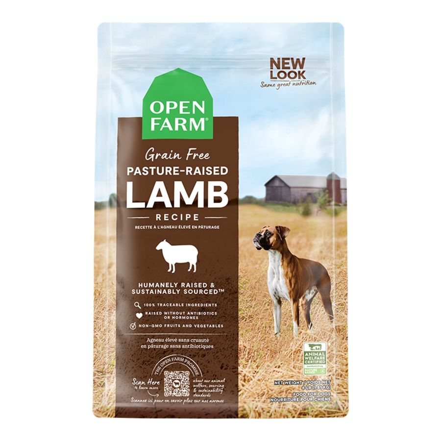 OPENFARM Dog Grain Free Pasture Raised Lamb, Size: 4 lb