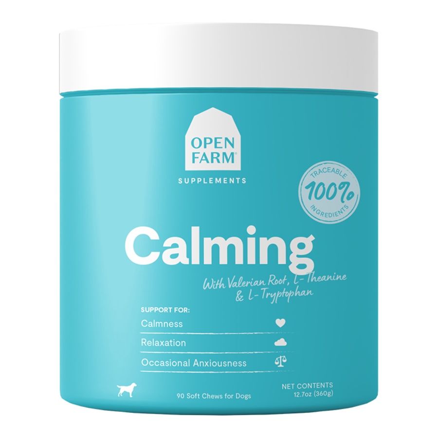 OPENFARM DOG SUPLEMENT CHEWS CALMING 90 COUNT