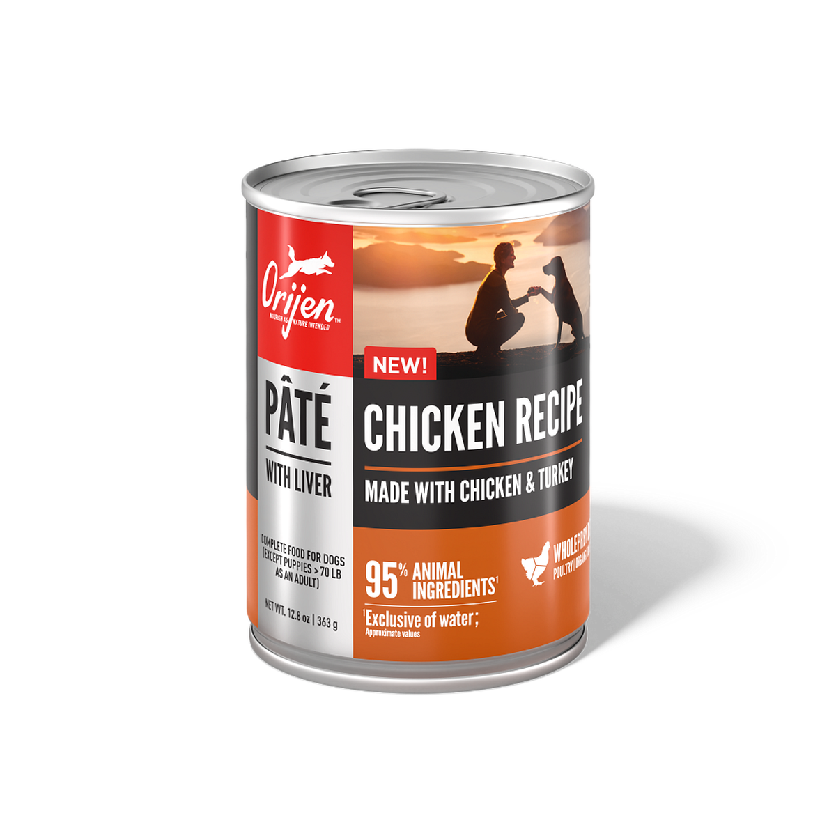 ORIJEN DOG GRAIN FREE PATE POULTRY 12.8OZ
