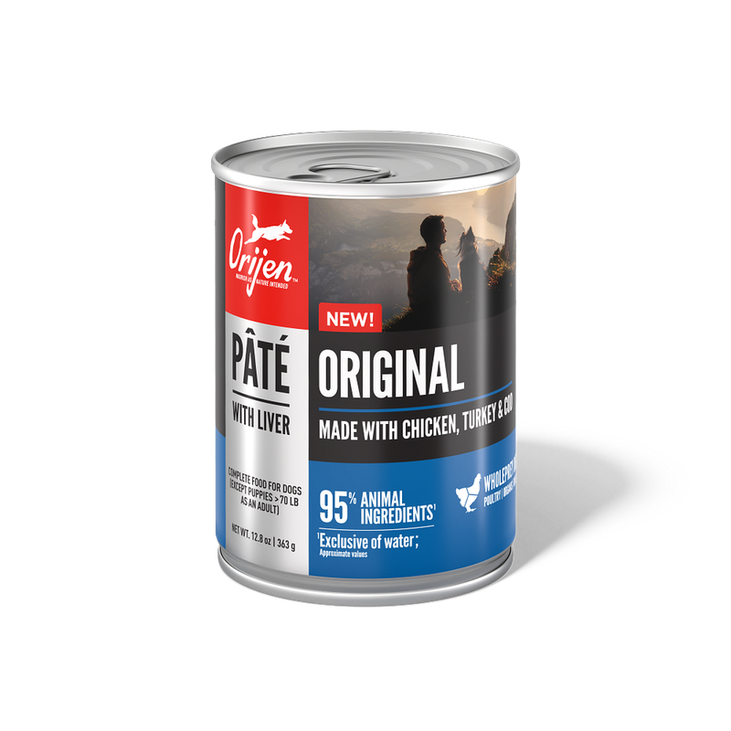 ORIJEN DOG GRAIN FREE PATE ORIGINAL 12.8OZ