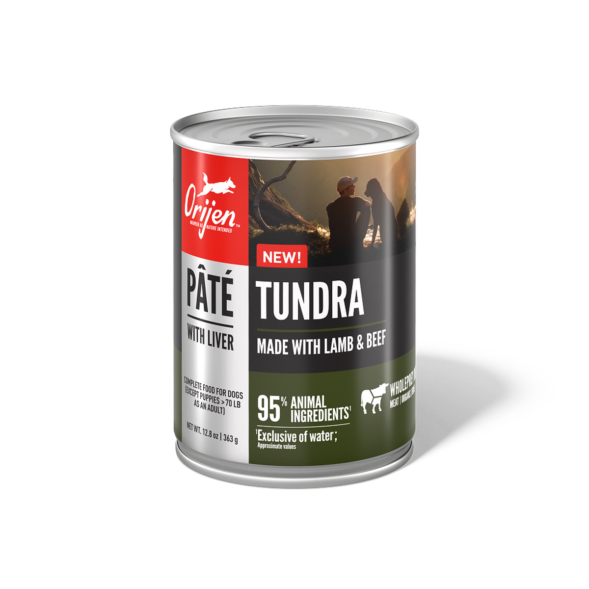 ORIJEN DOG GRAIN FREE PATE TUNDRA 12.8OZ
