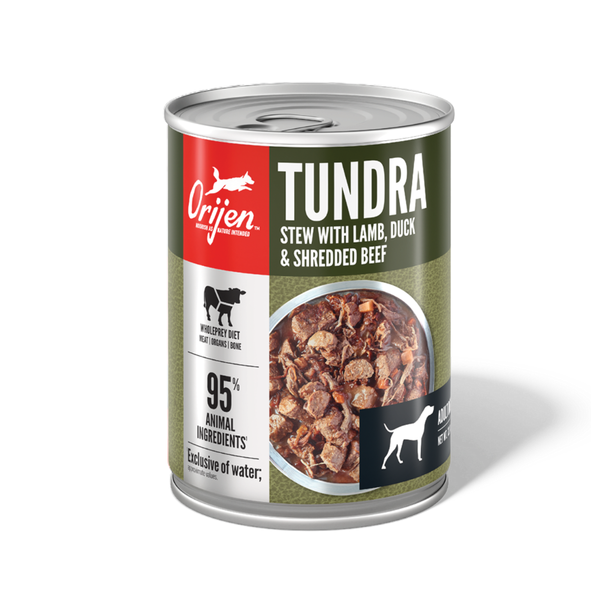 ORIJEN DOG GRAIN FREE STEW TUNDRA 12.8OZ