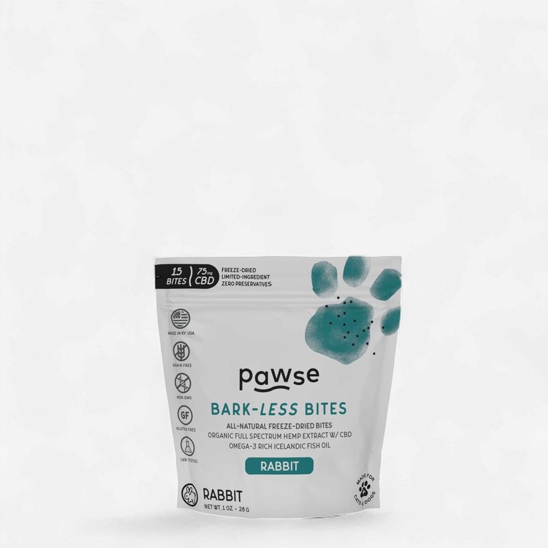 PAWSE Dog Bark Less Bites Rabbit 1oz