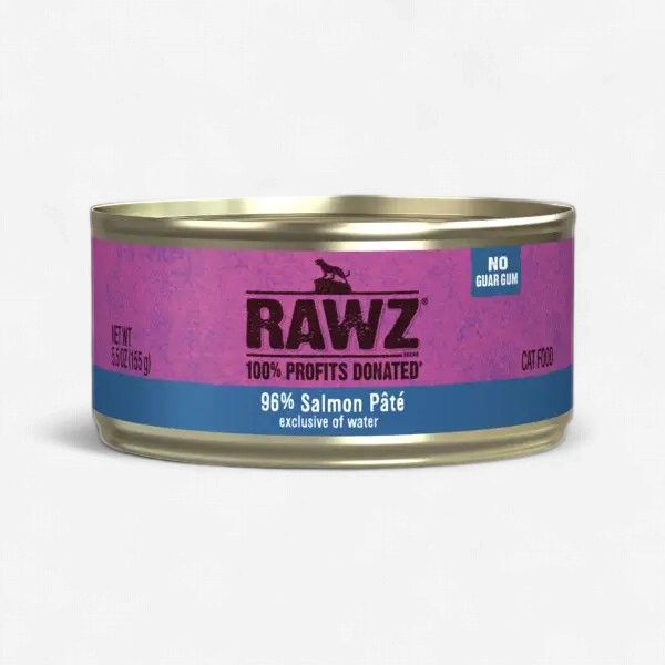 RAWZ 96% Cat Salmon Pâté, Size: 3 oz