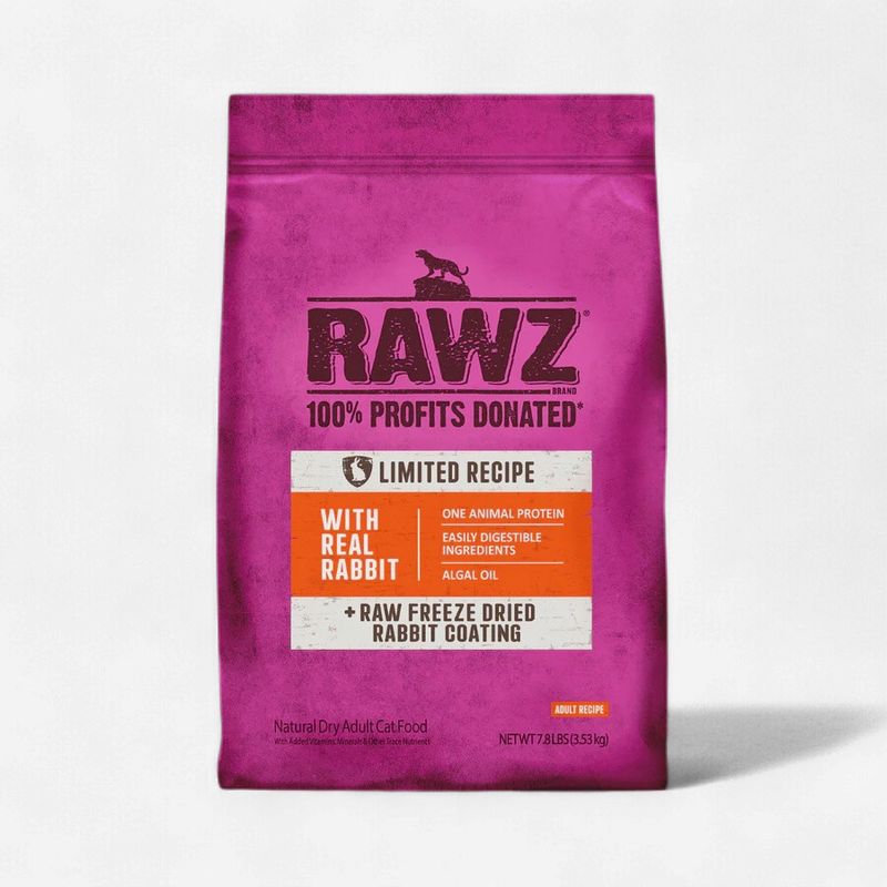 RAWZ CAT LID RABBIT RABBIT 7.8LB