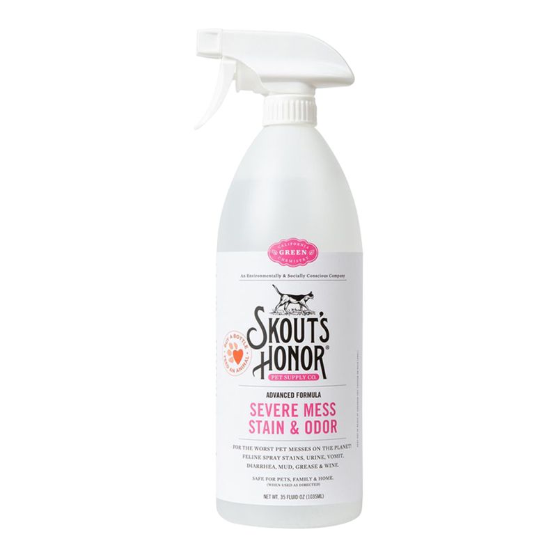 SKOUT'S HONOR CAT STAIN &amp; ODOR SEVERE MESS ADVANCE FORMULA