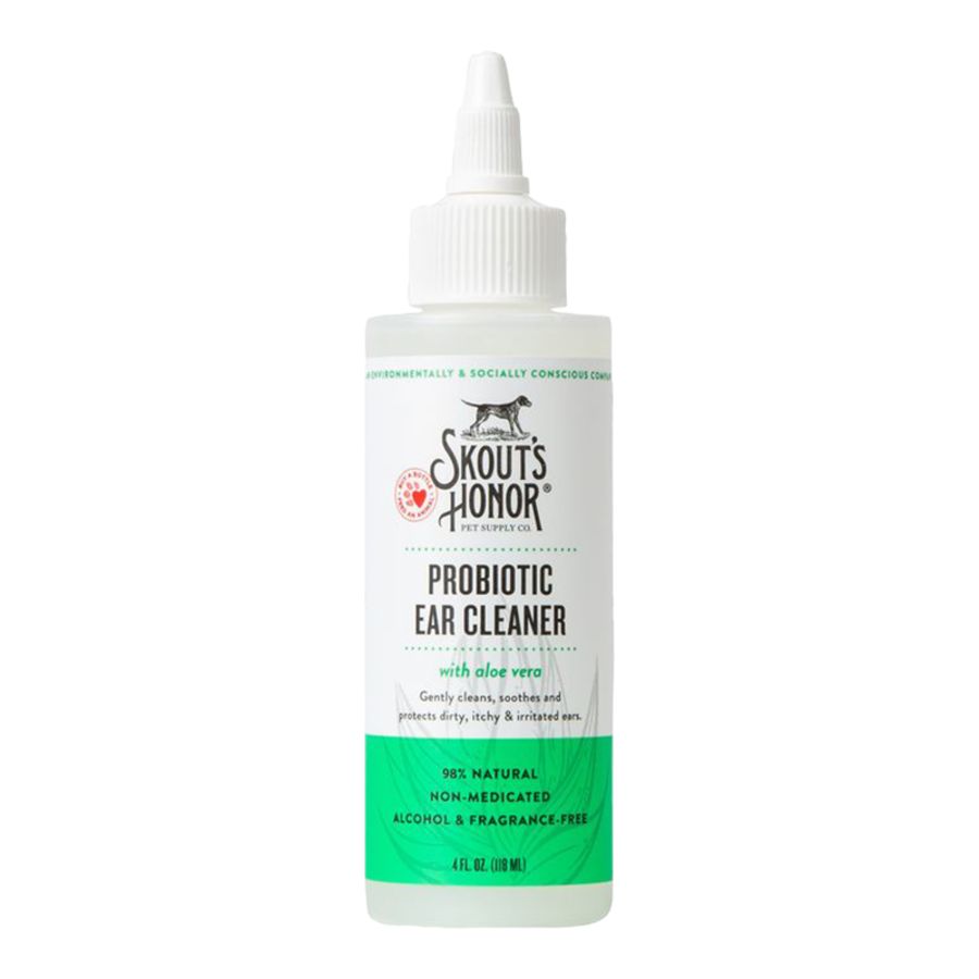 SKOUT'S HONOR Dog Probiotic Ear Cleaner 4oz