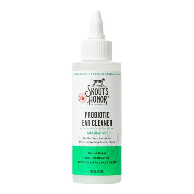 SKOUT'S HONOR Dog Probiotic Ear Cleaner 4oz